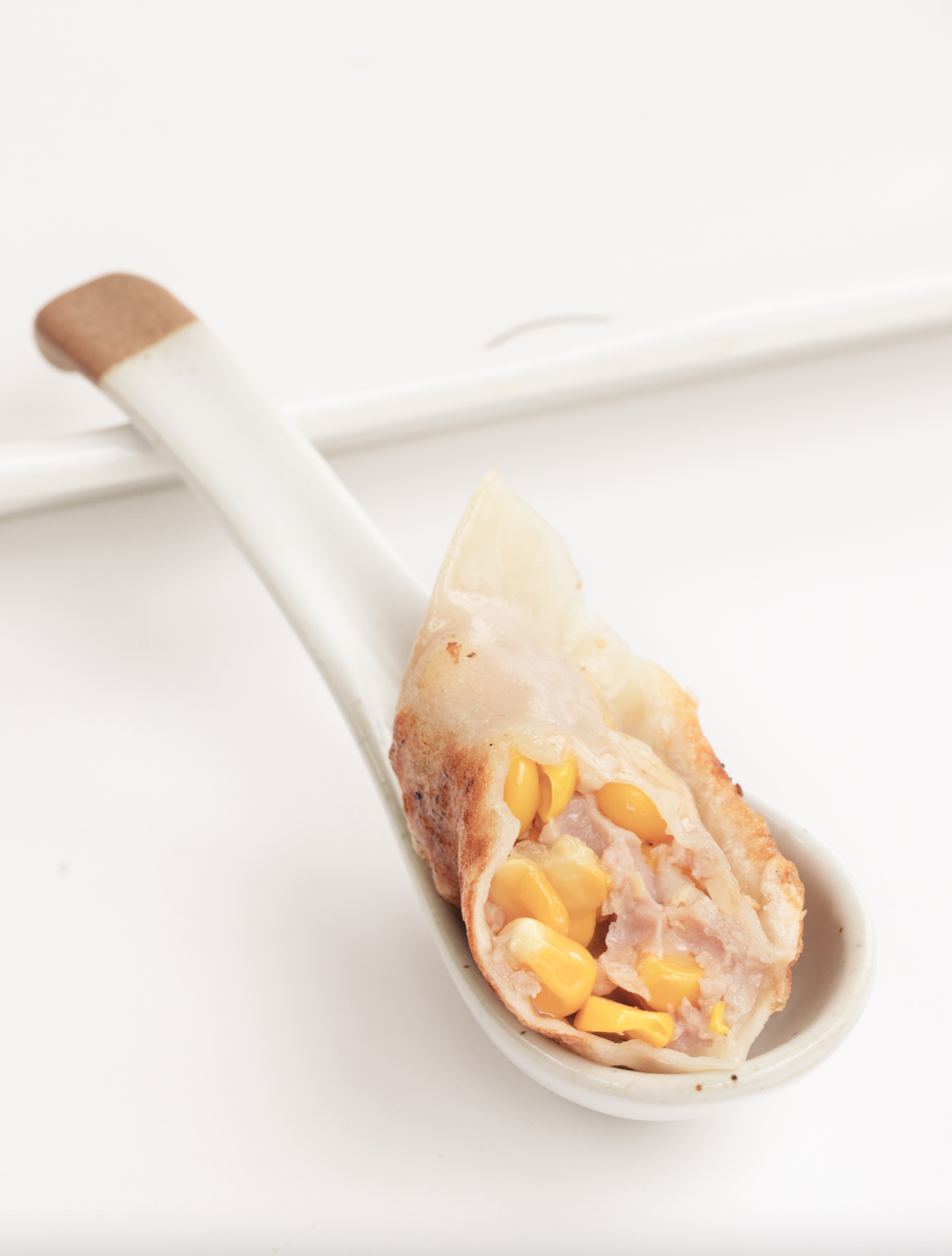 粟米豬肉生餃 Sweet Corn with Pork Raw Dumplings (12pcs)