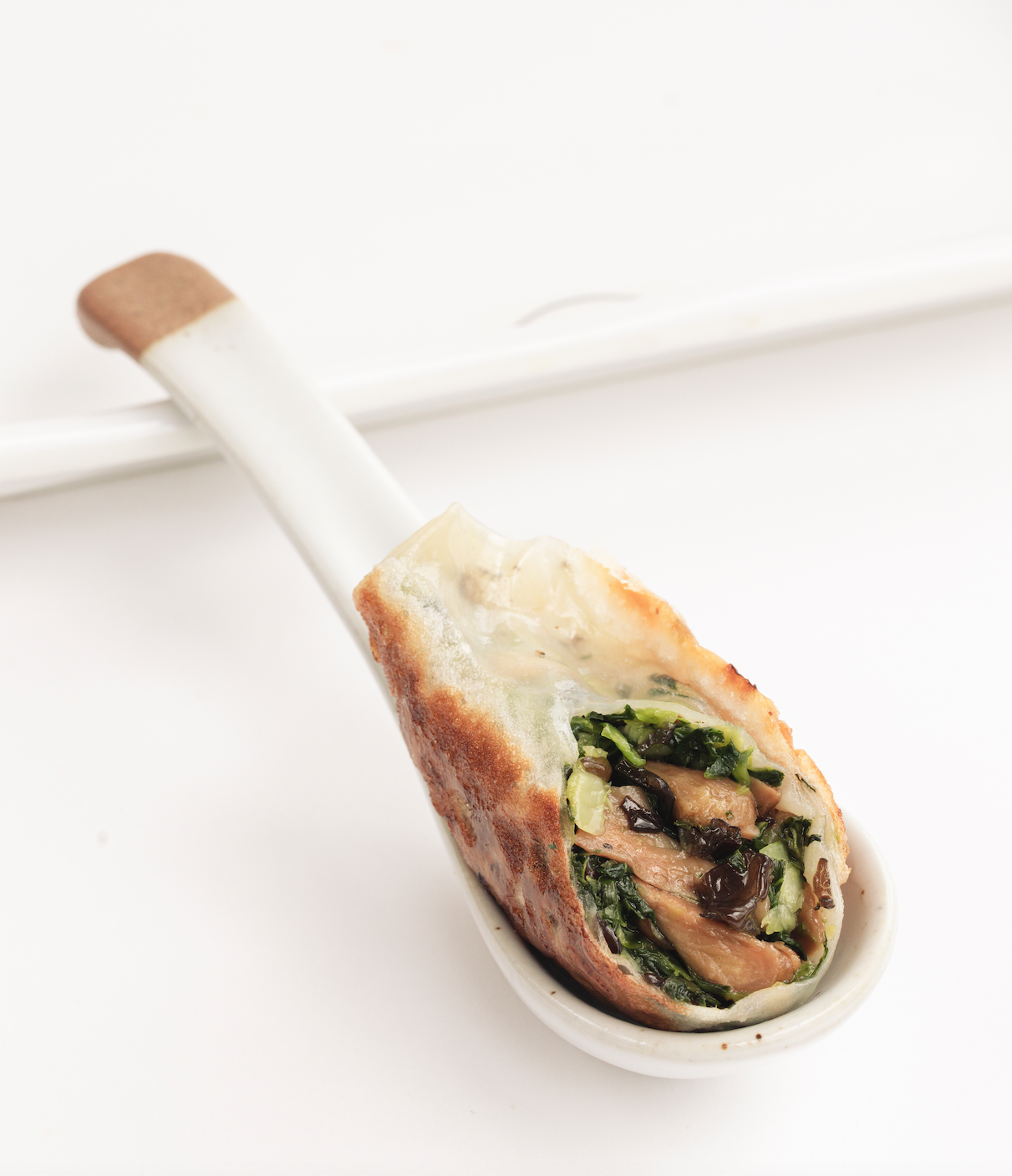 野生松茸素生餃 Wild Matsutake Raw Dumplings (Vegetarian) (12pcs)