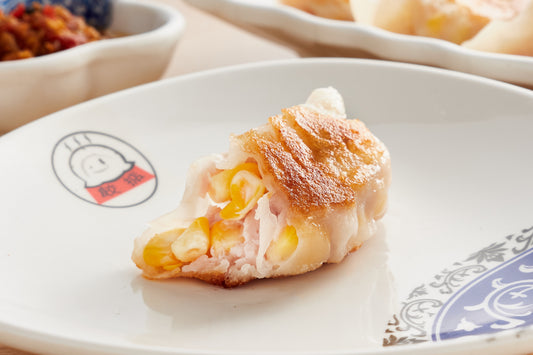 粟米豬肉生餃 Sweet Corn with Pork Raw Dumplings (12pcs)